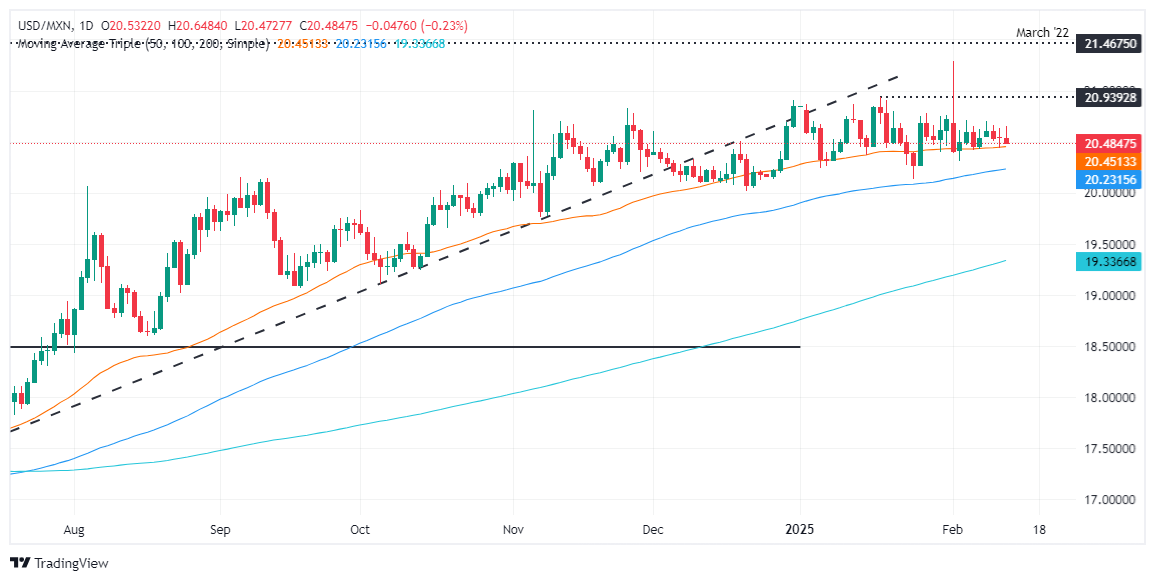 Kajian Pasaran Forex FxPro浦汇: Peso Mexico Meningkat Walaupun Inflasi AS Tinggi d
